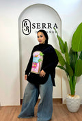 Oversized printed t-shirt