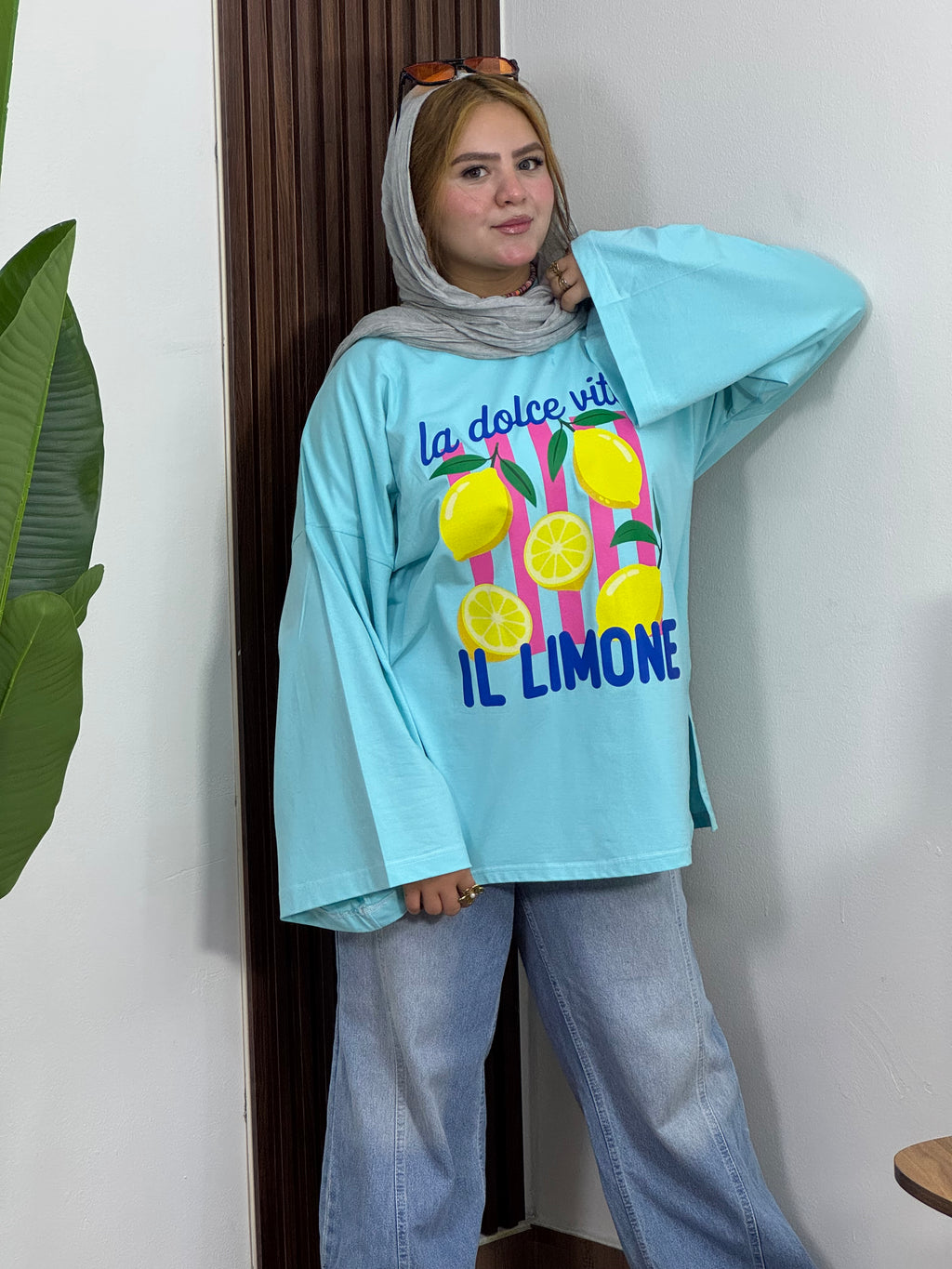 Dolce Limone Oversized Tee "