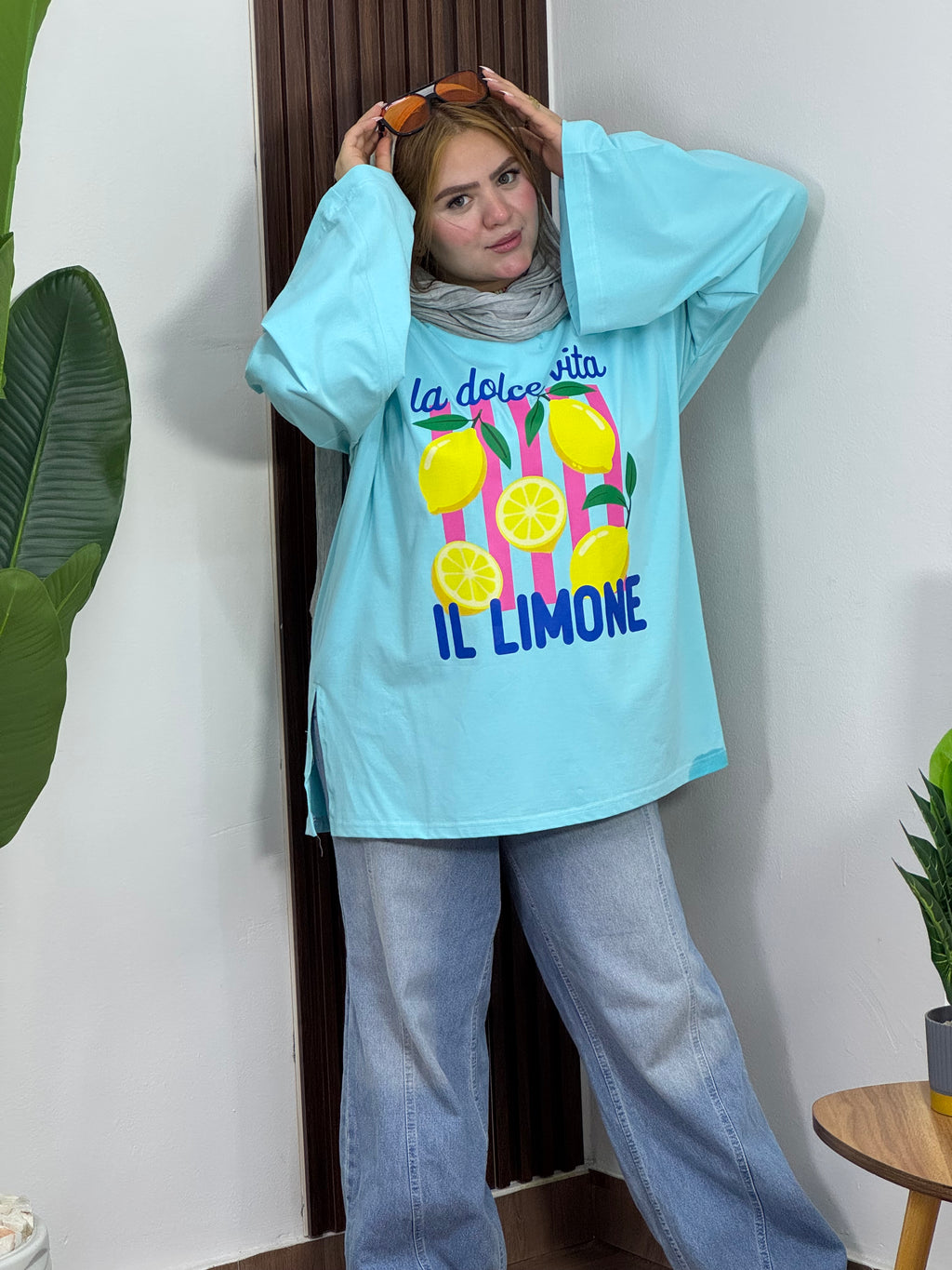Dolce Limone Oversized Tee "