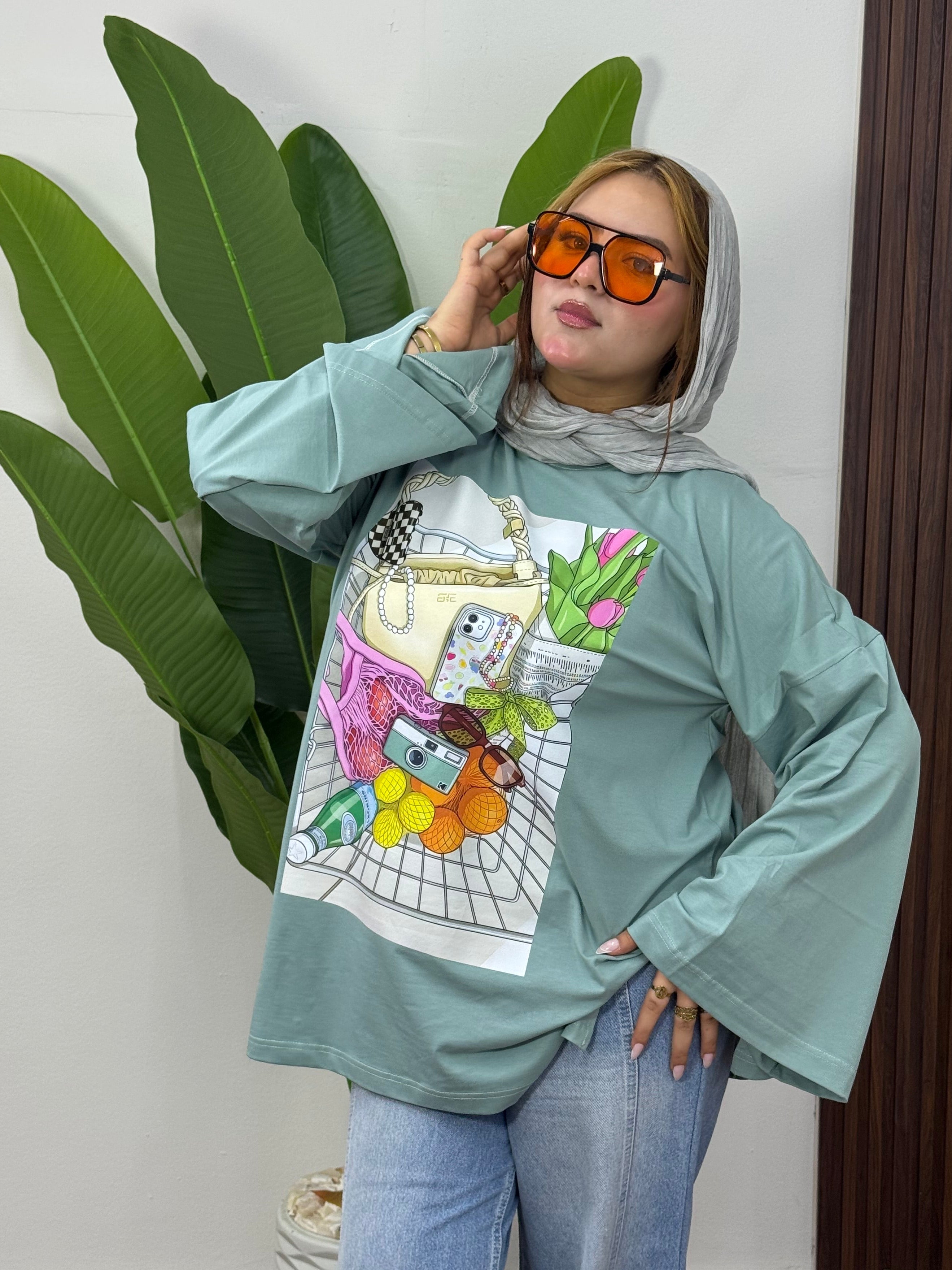 Girly Essentials Oversized Tee “