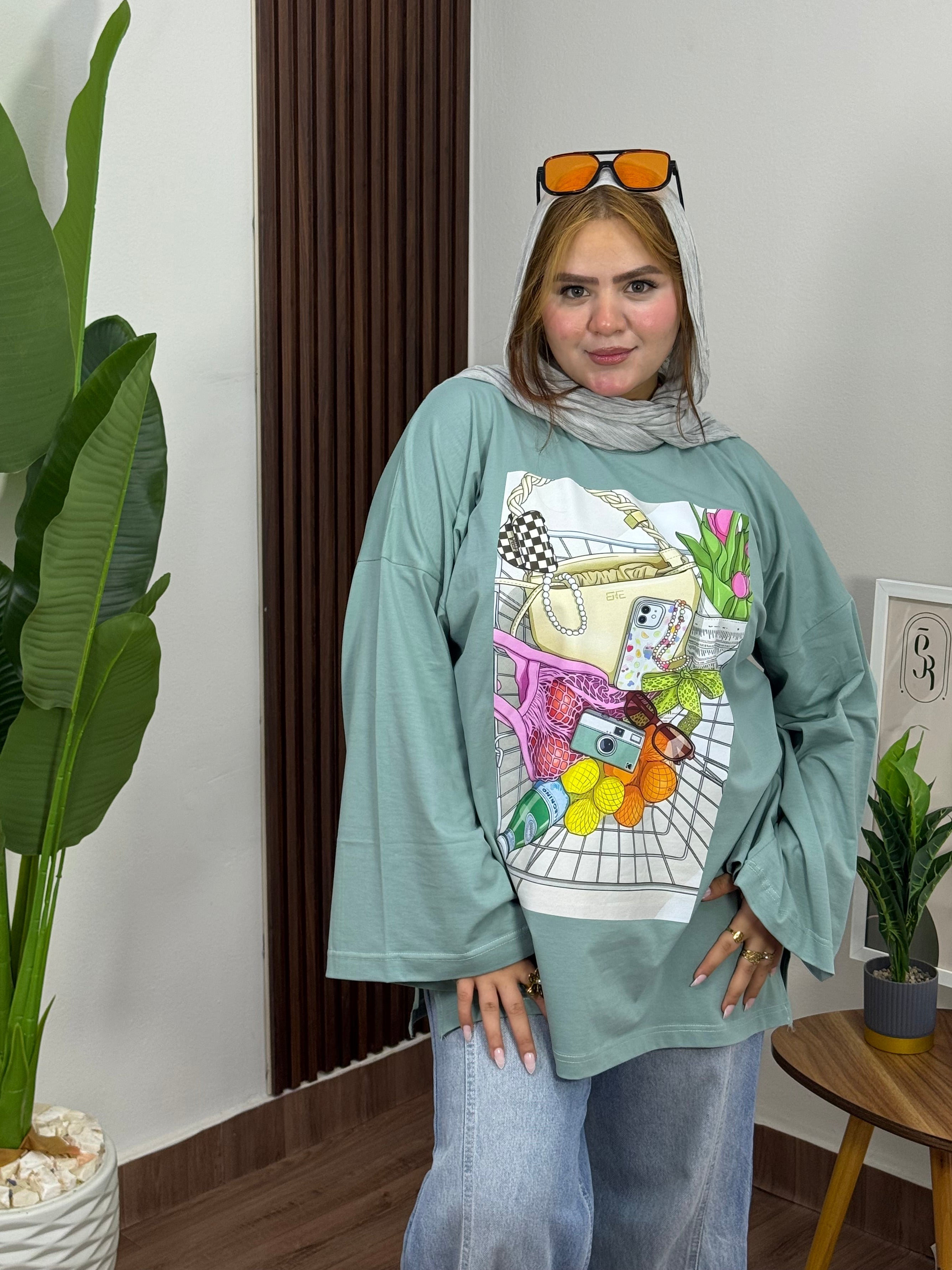 Girly Essentials Oversized Tee “