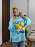 Dolce Limone Oversized Tee "