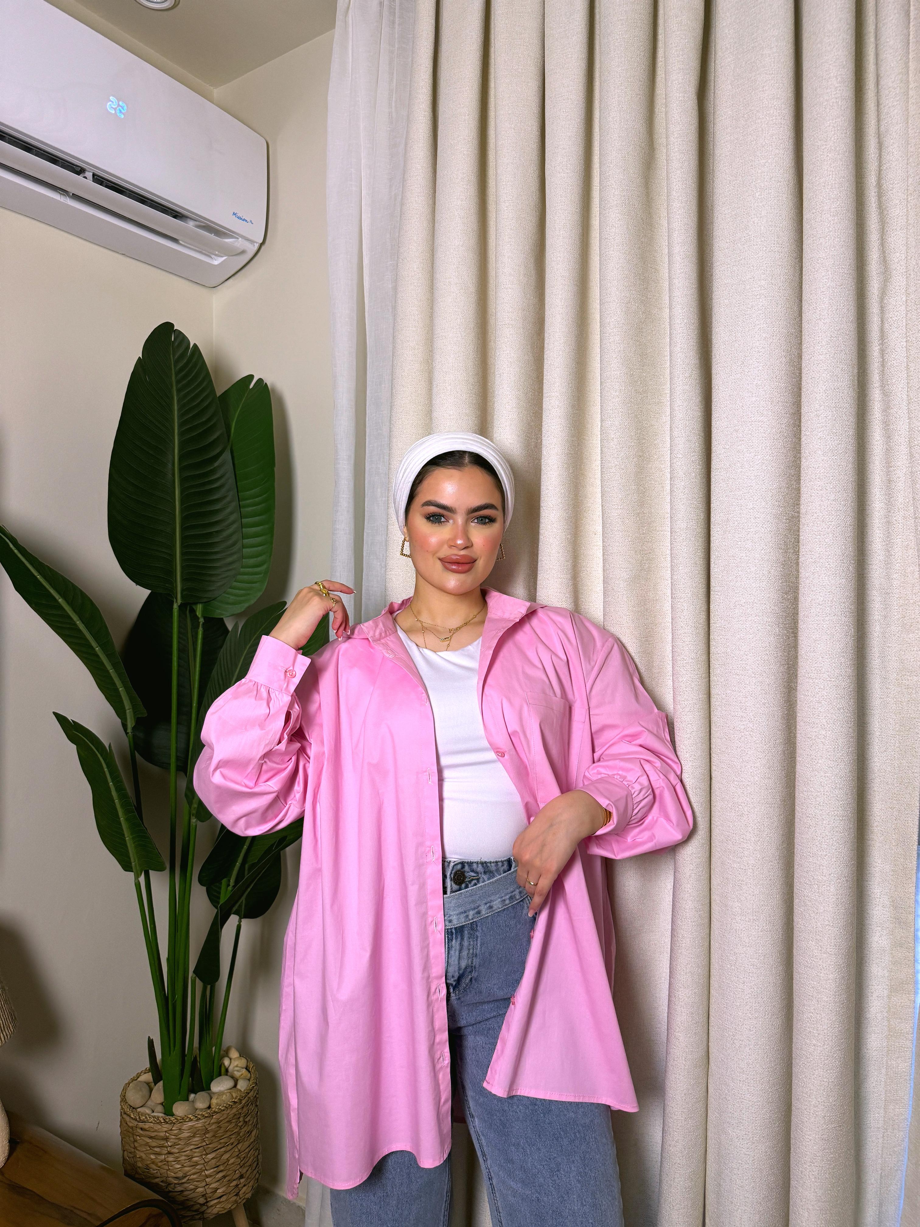 Long comfy hood shirt