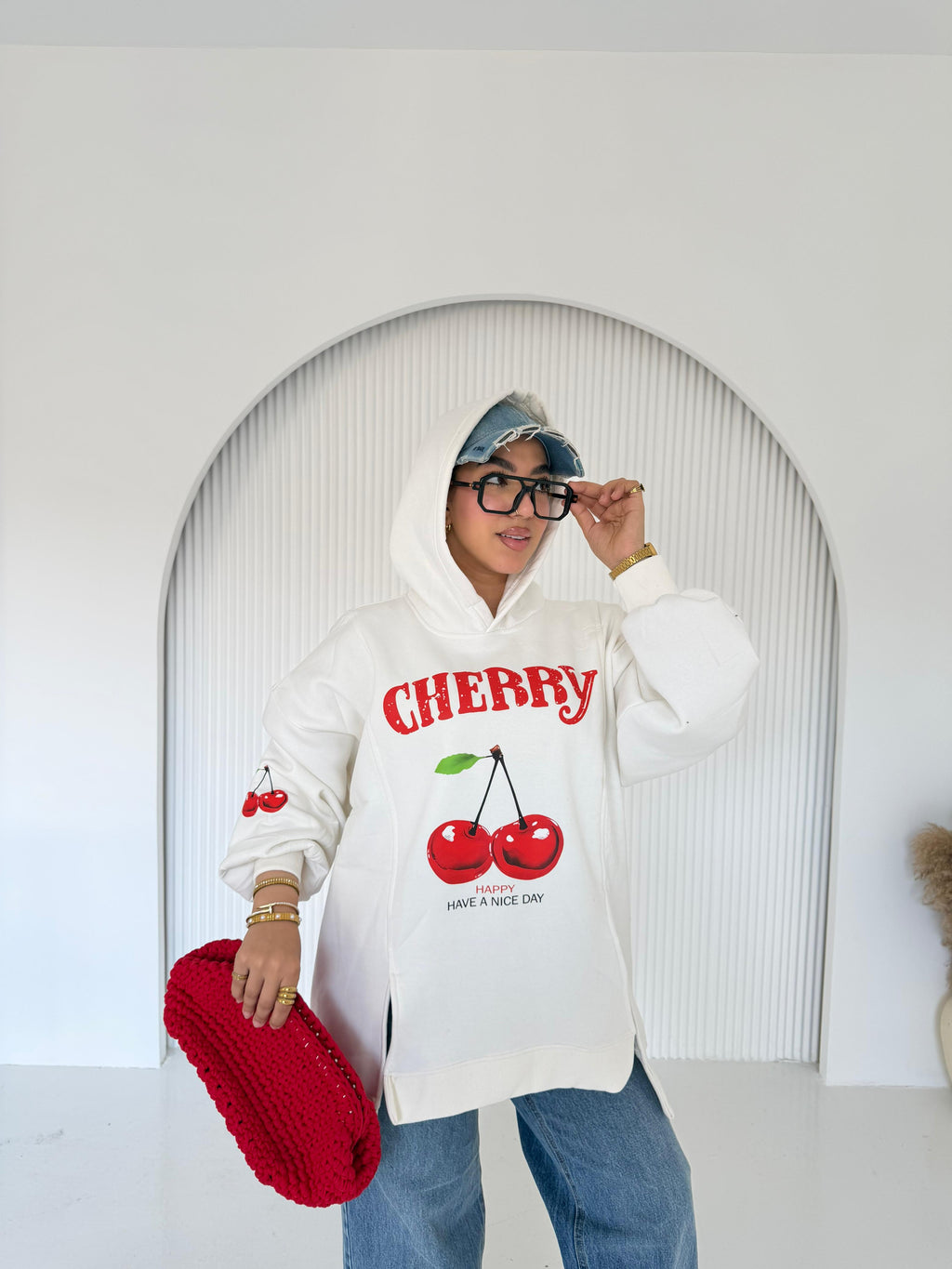 Cherry hoodie