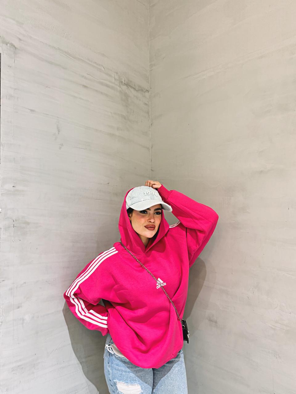 Modern adidas hoodie