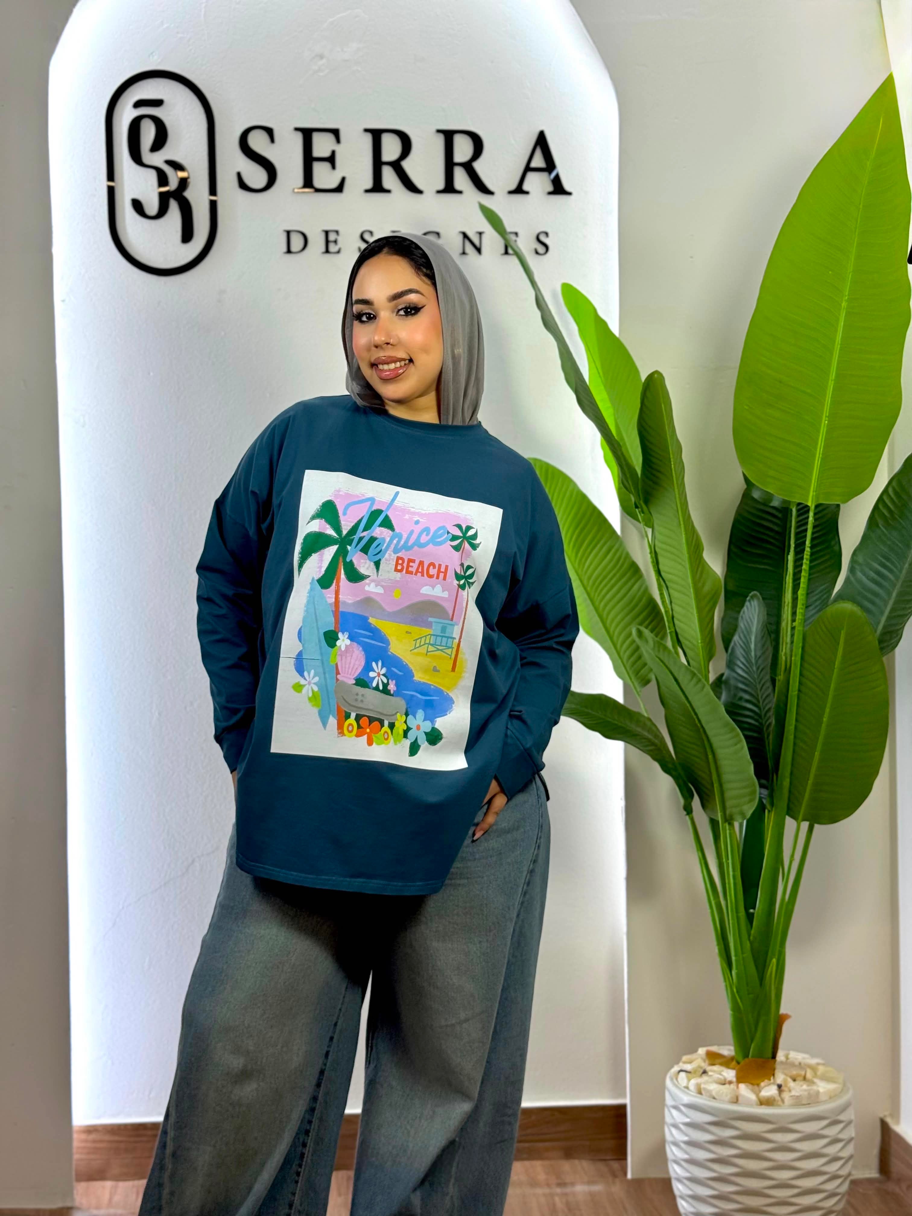 Oversized printed t-shirt